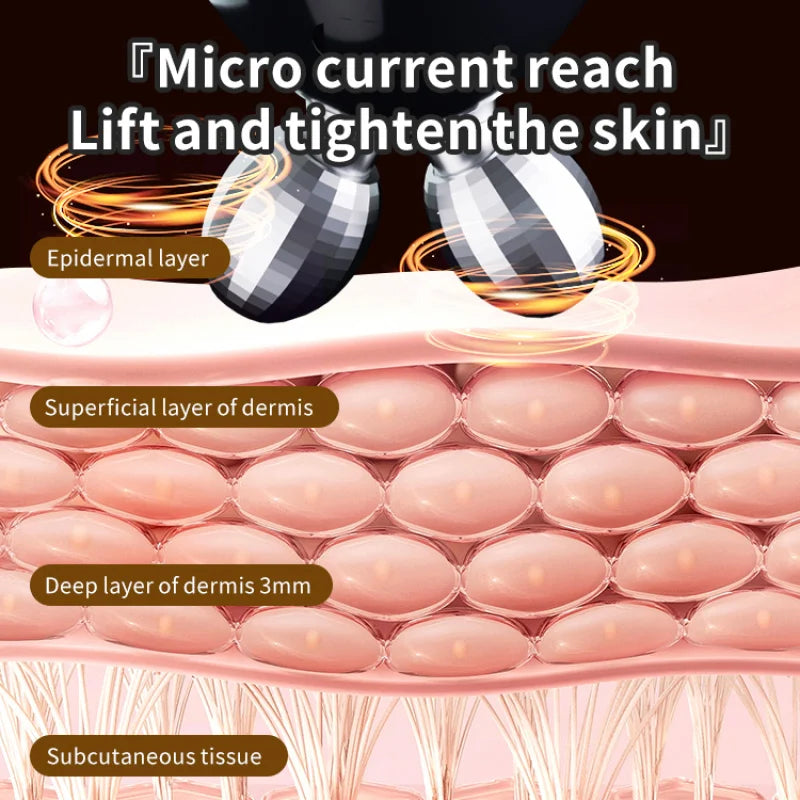 Beauty Facial Massagers Portable Vibrating Massager Skincare Microcurrent Facial Massage Device High Frequency Face Lift Devices