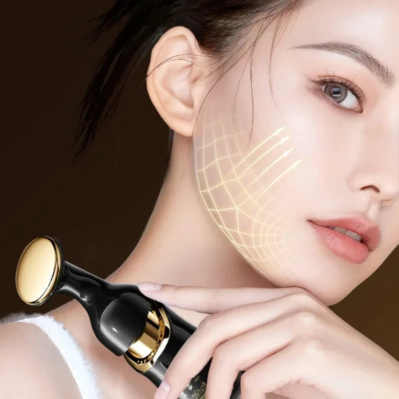 Microcurrent Facial Massager – Lift & Firm Skin, Reduce Wrinkles Face, Neck & Eye Rejuvenation