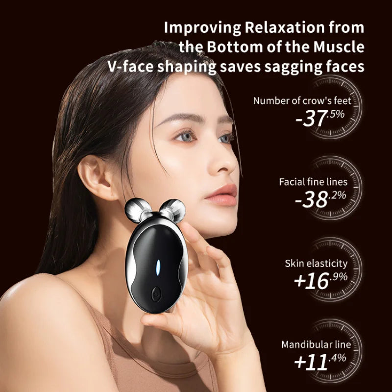 Beauty Facial Massagers Portable Vibrating Massager Skincare Microcurrent Facial Massage Device High Frequency Face Lift Devices